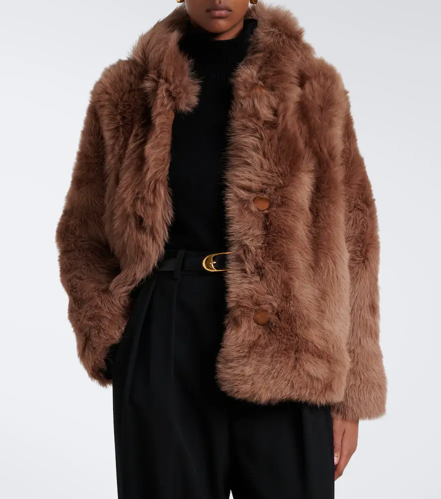 Proenza Schouler White Label Michelle shearling jacket | Thumbnail 3 Proenza Schouler White Label Michelle shearling jacket | Thumbnail 3