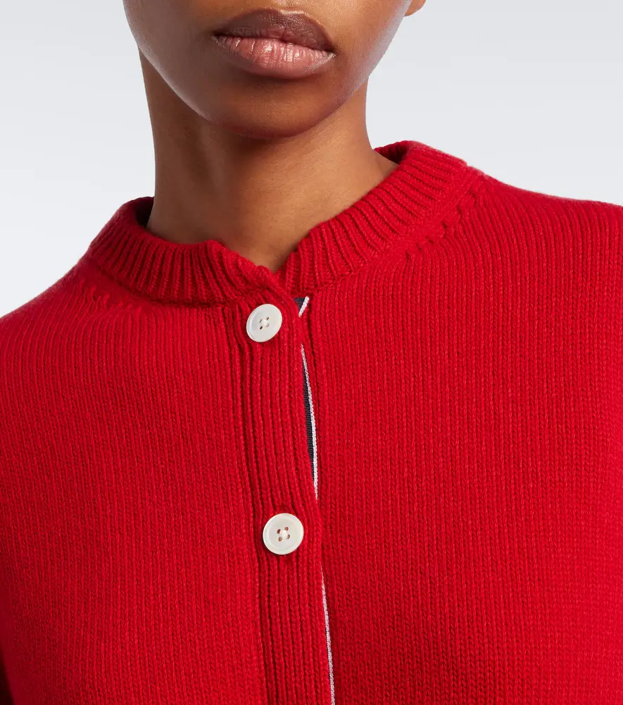 Thom Browne 4-Bar wool cardigan | Thumbnail 6 Thom Browne 4-Bar wool cardigan | Thumbnail 6