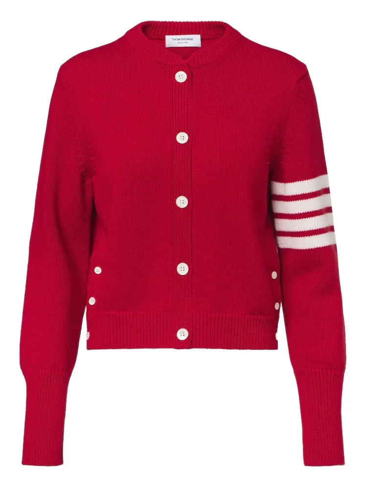 Thom Browne 4-Bar wool cardigan