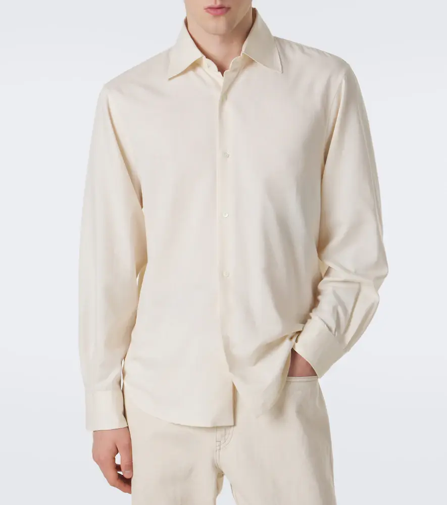Stòffa Stòffa Cotton and silk shirt | Thumbnail 3 Stòffa Stòffa Cotton and silk shirt | Thumbnail 3