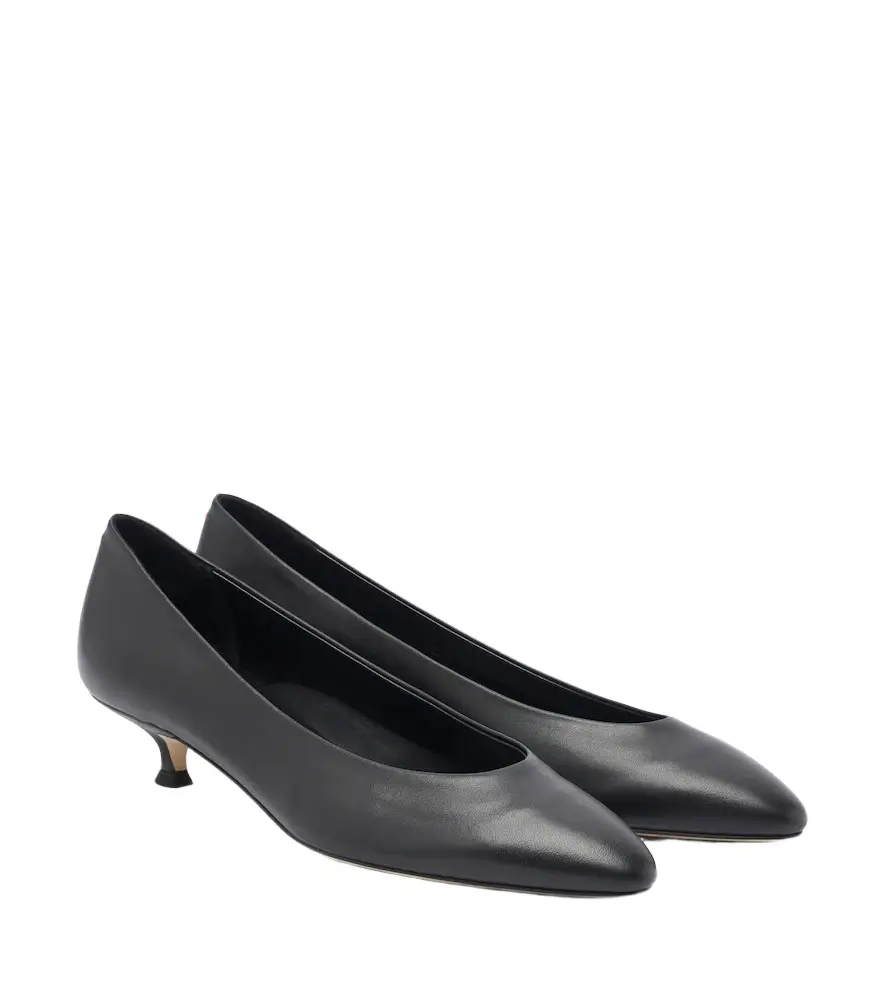 aeyde Corinne leather pumps