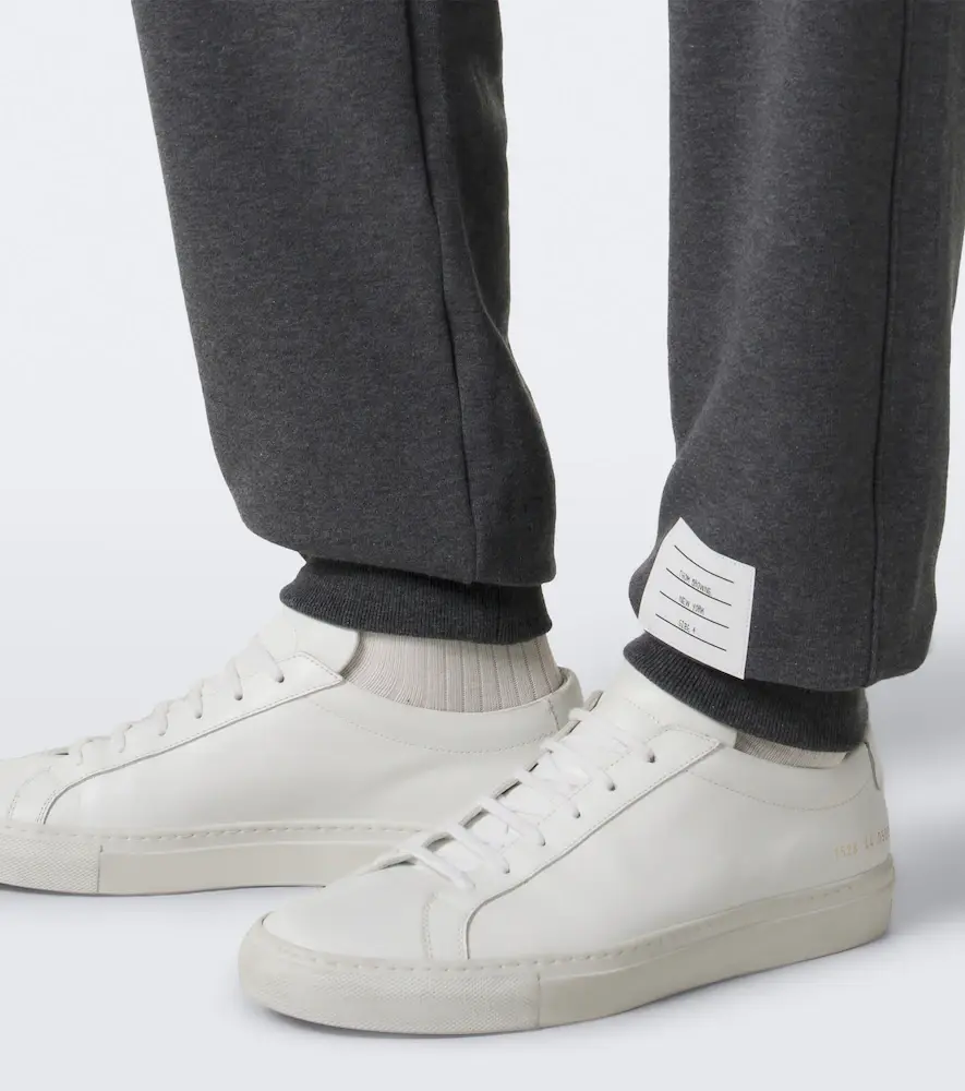 Thom Browne 4-Bar cotton jersey sweatpants | Thumbnail 3 Thom Browne 4-Bar cotton jersey sweatpants | Thumbnail 3