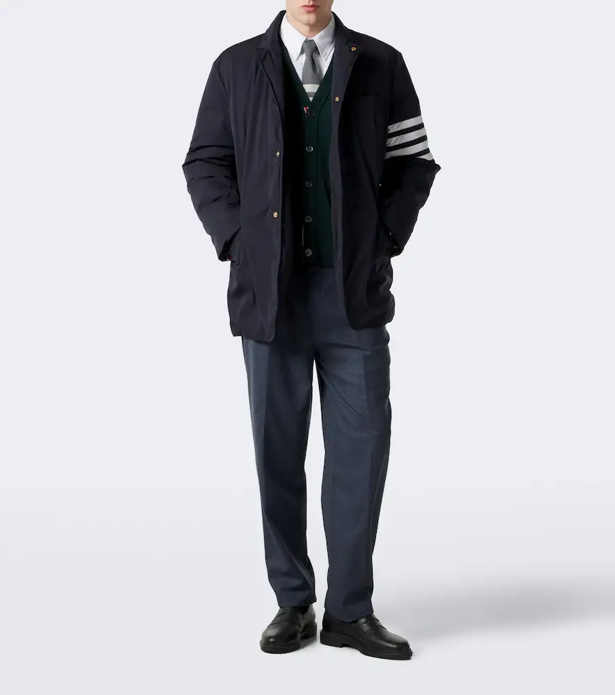 Thom Browne 4-Bar virgin wool cardigan | Thumbnail 2