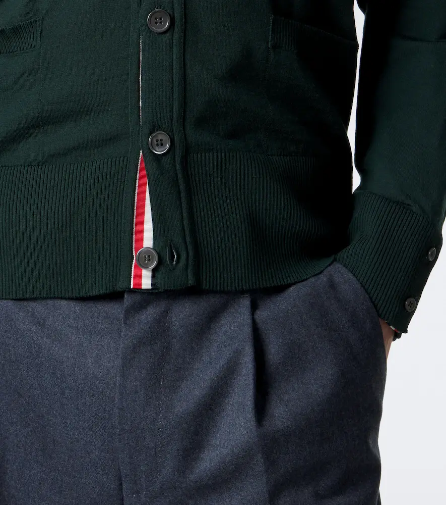 Thom Browne 4-Bar virgin wool cardigan | Thumbnail 5