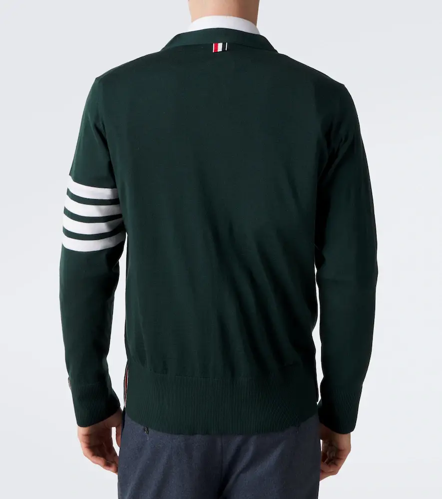 Thom Browne 4-Bar virgin wool cardigan | Thumbnail 7
