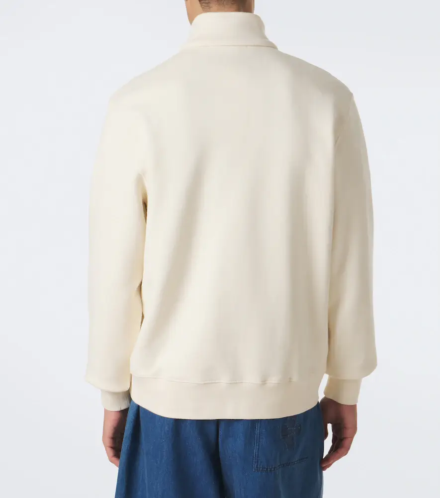 Orlebar Brown Wyatt cotton jersey half-zip sweatshirt | Thumbnail 2 Orlebar Brown Wyatt cotton jersey half-zip sweatshirt | Thumbnail 2
