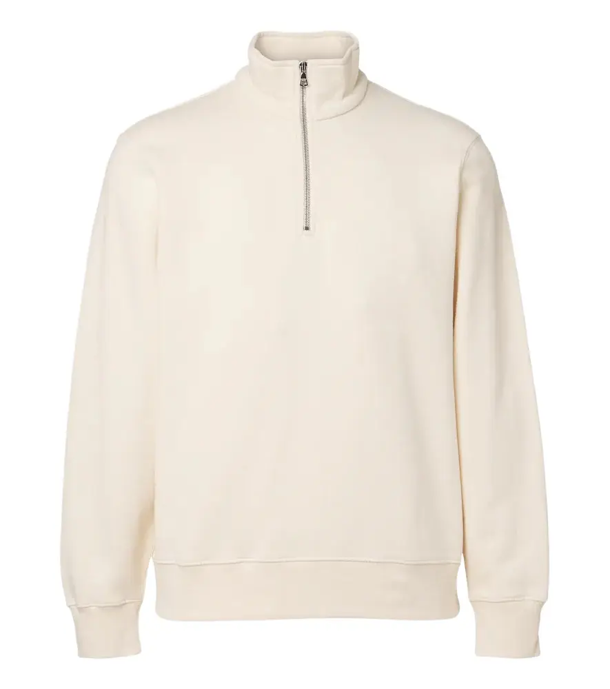 Orlebar Brown Wyatt cotton jersey half-zip sweatshirt