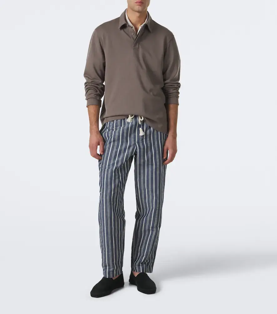 Orlebar Brown Sonoran linen and cotton canvas wide-leg pants | Thumbnail 3 Orlebar Brown Sonoran linen and cotton canvas wide-leg pants | Thumbnail 3