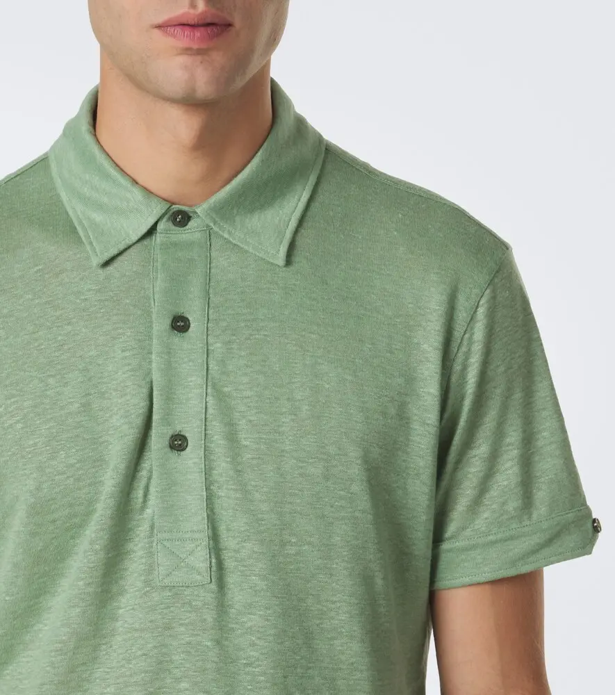 Orlebar Brown Sebastian linen jersey polo shirt | Thumbnail 2 Orlebar Brown Sebastian linen jersey polo shirt | Thumbnail 2