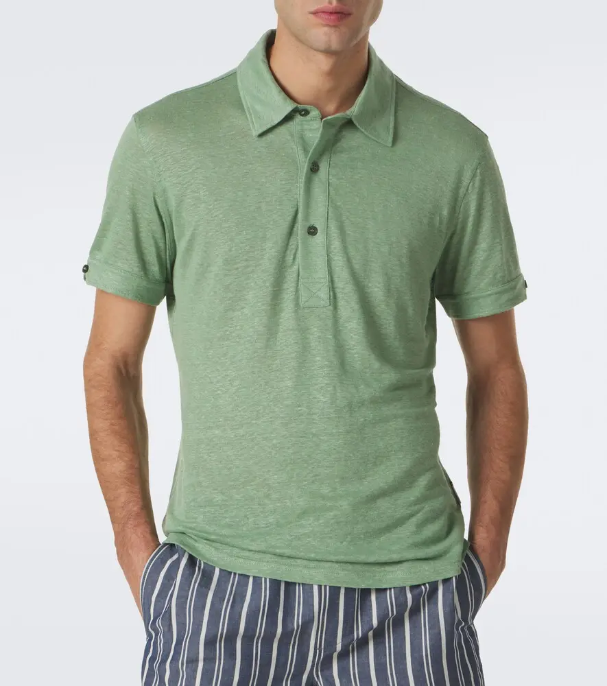 Orlebar Brown Sebastian linen jersey polo shirt | Thumbnail 6 Orlebar Brown Sebastian linen jersey polo shirt | Thumbnail 6