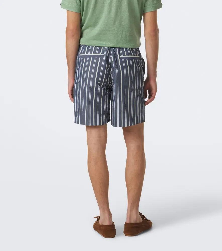 Orlebar Brown Sonoran striped linen and cotton canvas shorts | Thumbnail 3 Orlebar Brown Sonoran striped linen and cotton canvas shorts | Thumbnail 3