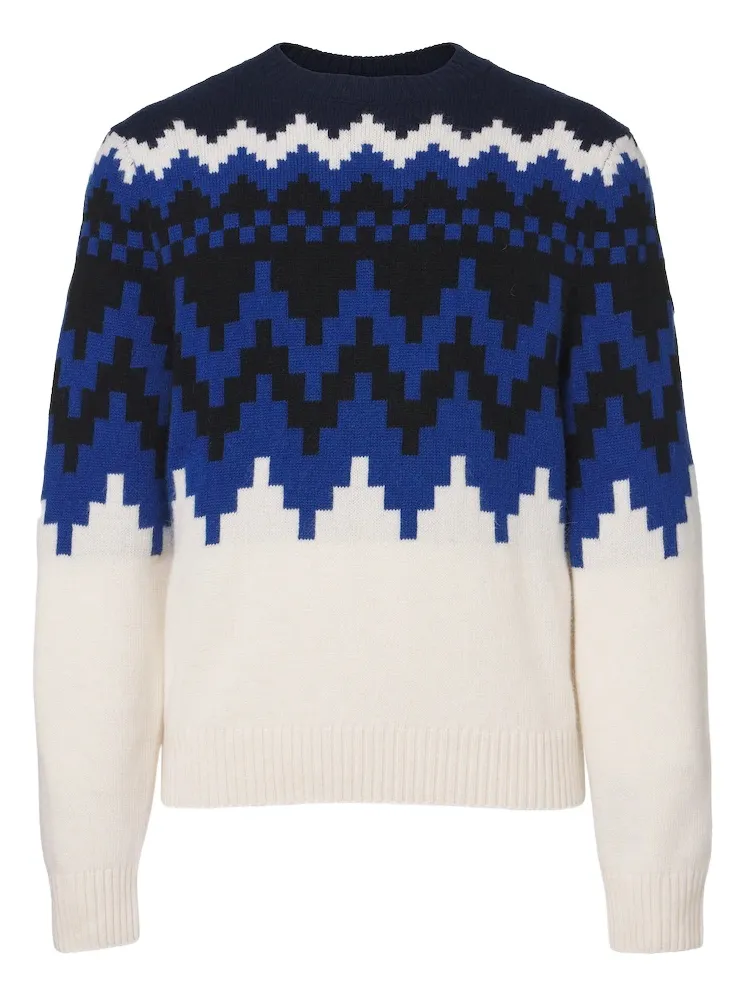 Canada Goose Eri intarsia wool and alpaca sweater