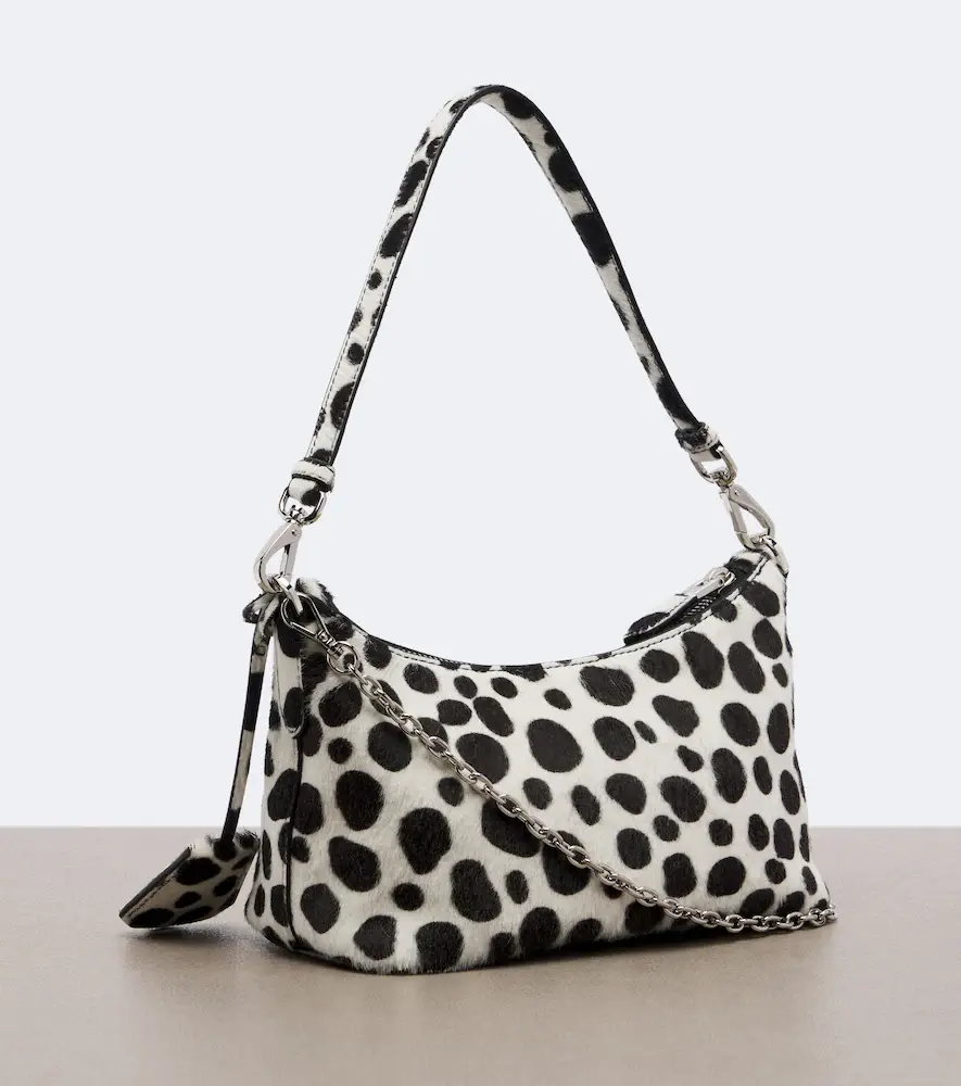 Prada Mini printed calf hair shoulder bag | Thumbnail 3 Prada Mini printed calf hair shoulder bag | Thumbnail 3