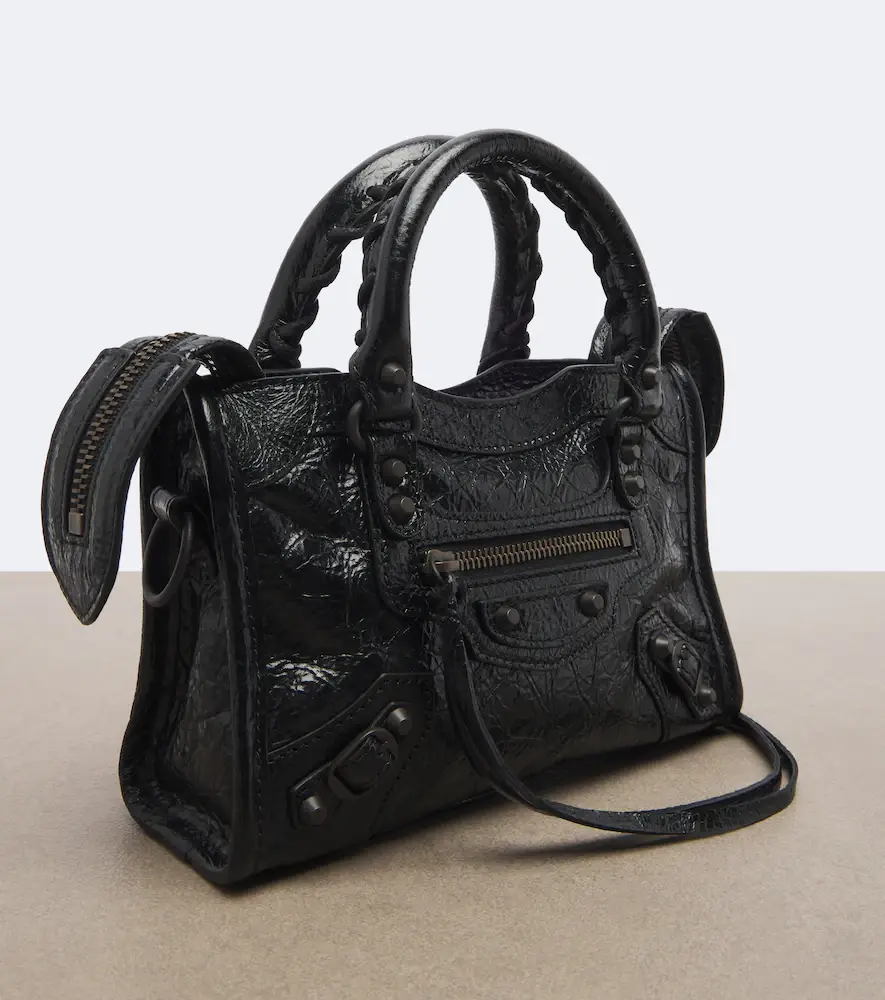 Balenciaga Le City Nano leather top-handle bag | Thumbnail 3