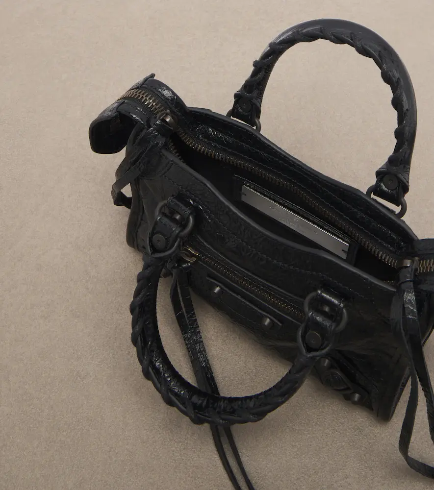 Balenciaga Le City Nano leather top-handle bag | Thumbnail 4