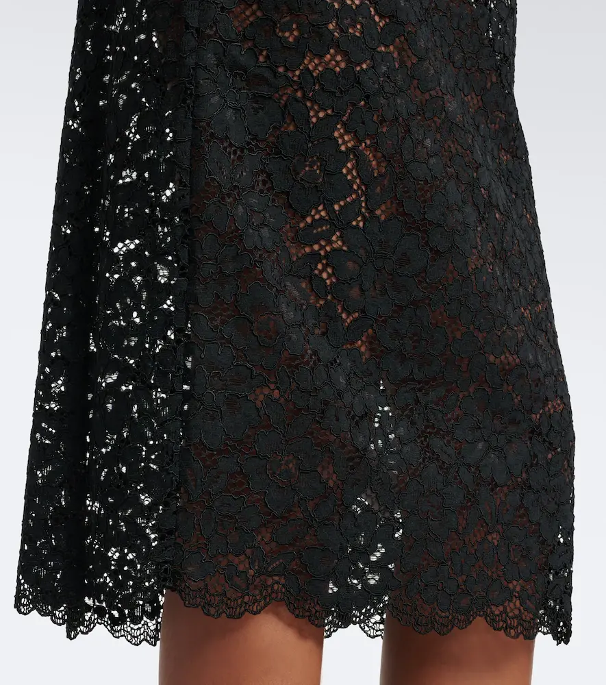 DÔEN Dôen Nandette sheer lace midi skirt | Thumbnail 4