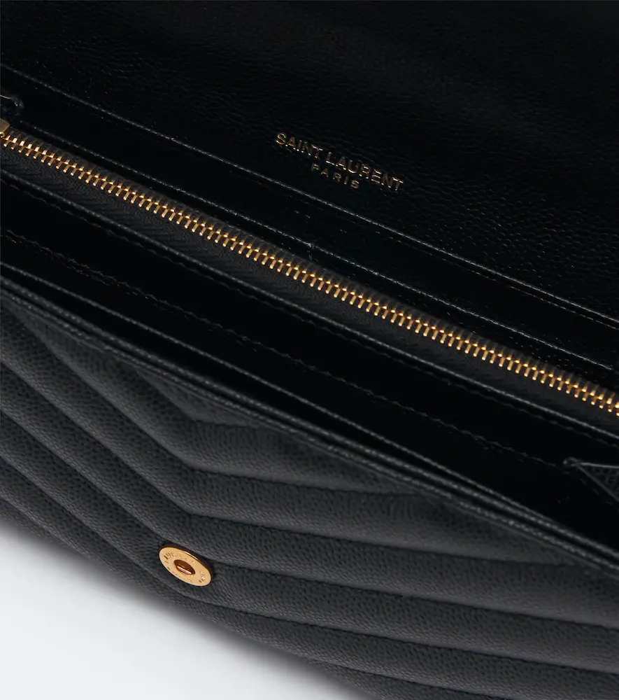 Saint Laurent Cassandre Large matelassé leather wallet | Thumbnail 2