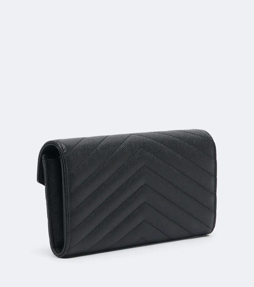 Saint Laurent Cassandre Large matelassé leather wallet | Thumbnail 3