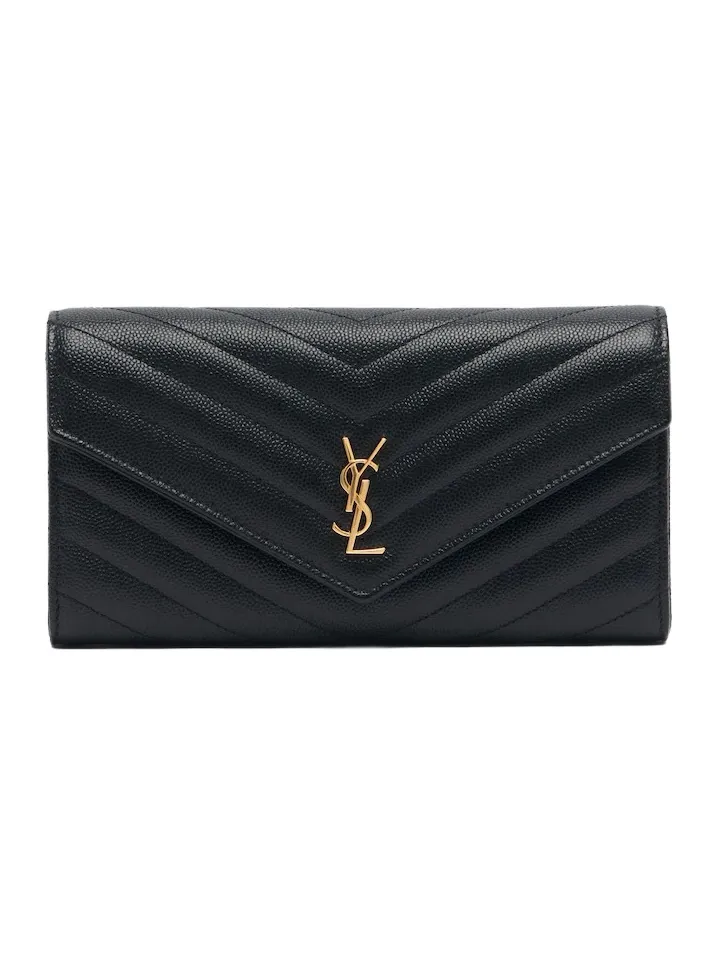 Cassandre Large matelassé leather wallet Cassandre Large matelassé leather wallet
