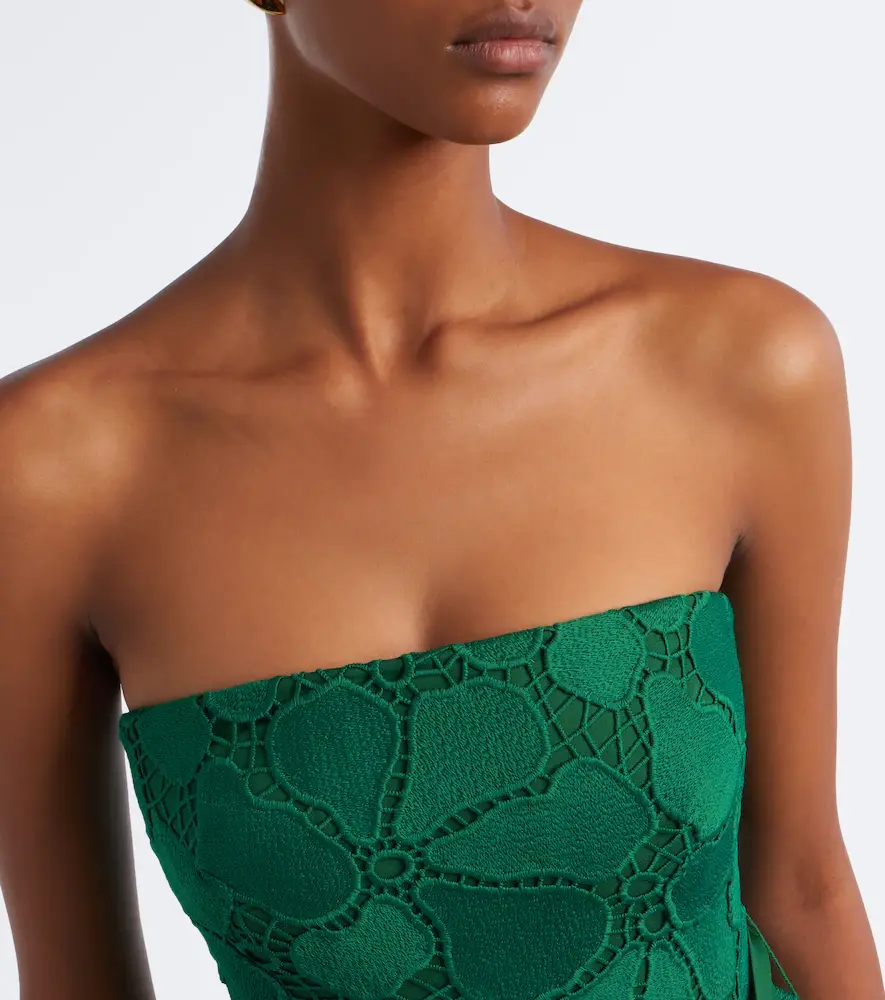 Elie Saab Bow-detail guipure lace bustier gown | Thumbnail 5 Elie Saab Bow-detail guipure lace bustier gown | Thumbnail 5