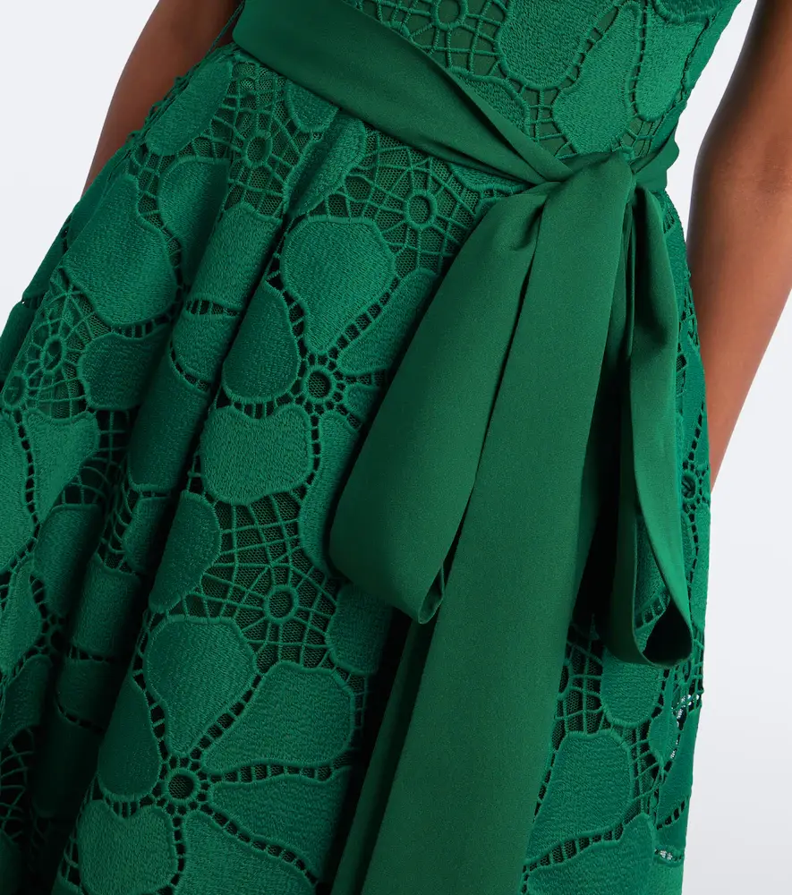Elie Saab Bow-detail guipure lace bustier gown | Thumbnail 6 Elie Saab Bow-detail guipure lace bustier gown | Thumbnail 6