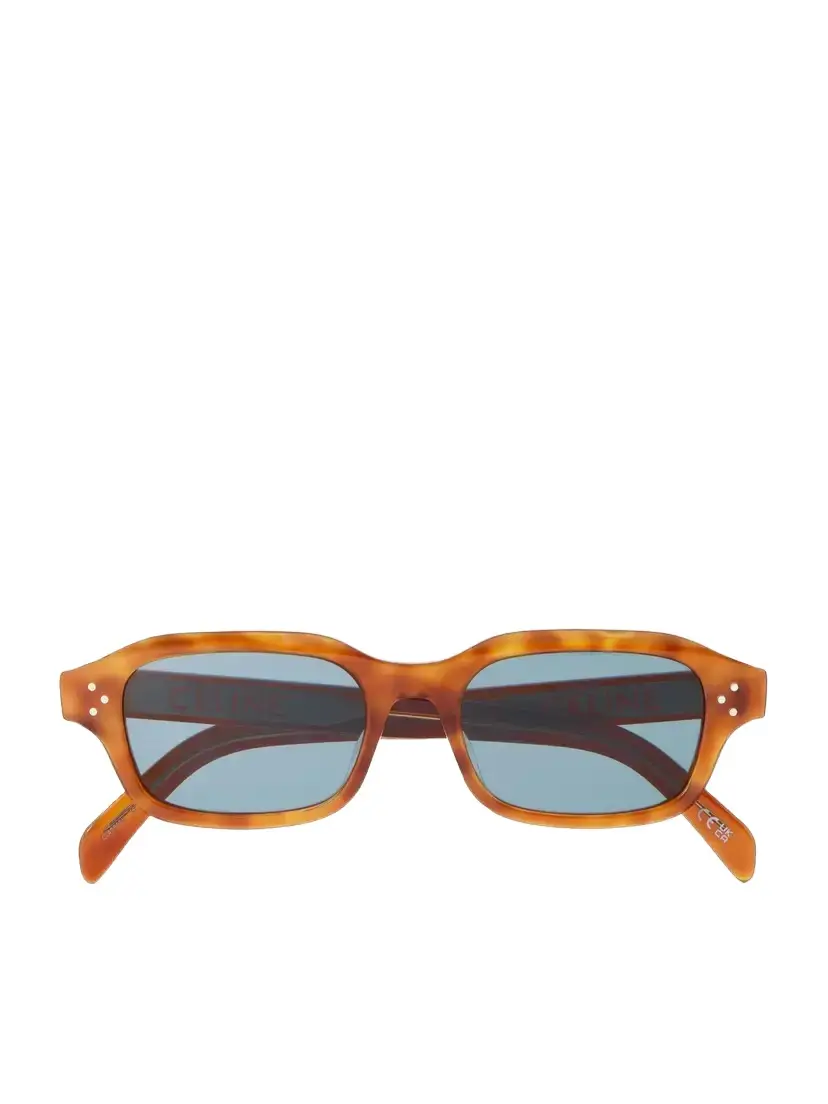 CELINE Eyewear Square-frame Tortoiseshell Acetate Sunglasses
