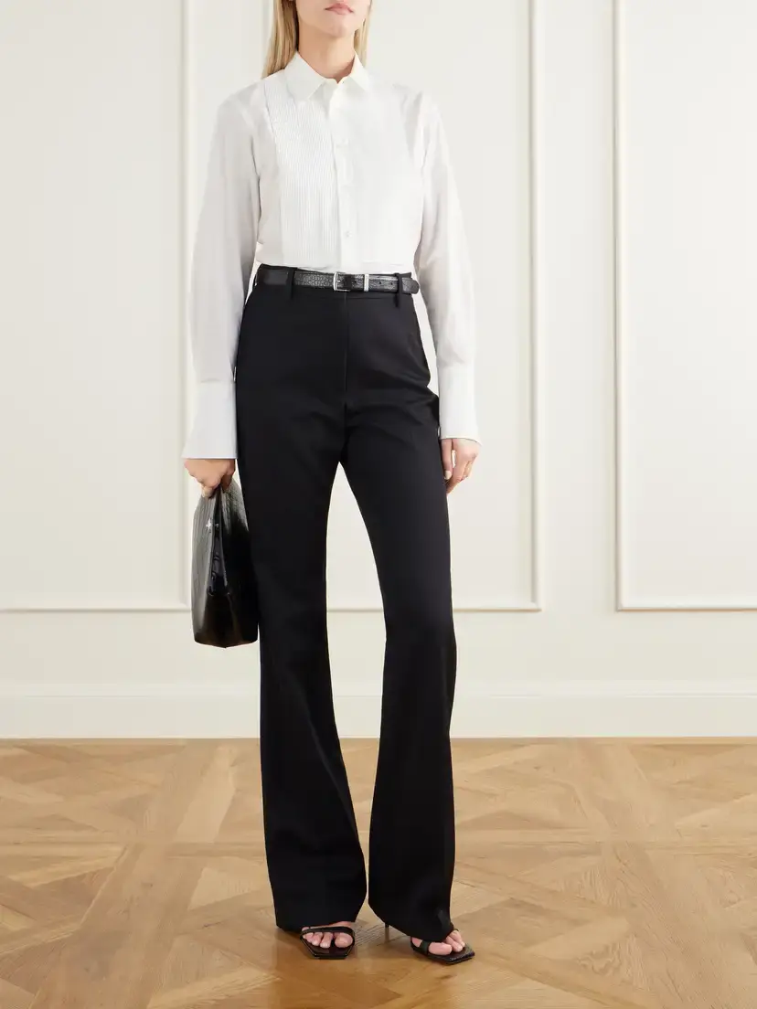 Nili Lotan Corette Cotton-corduroy Flared Pants | Thumbnail 2 Nili Lotan Corette Cotton-corduroy Flared Pants | Thumbnail 2