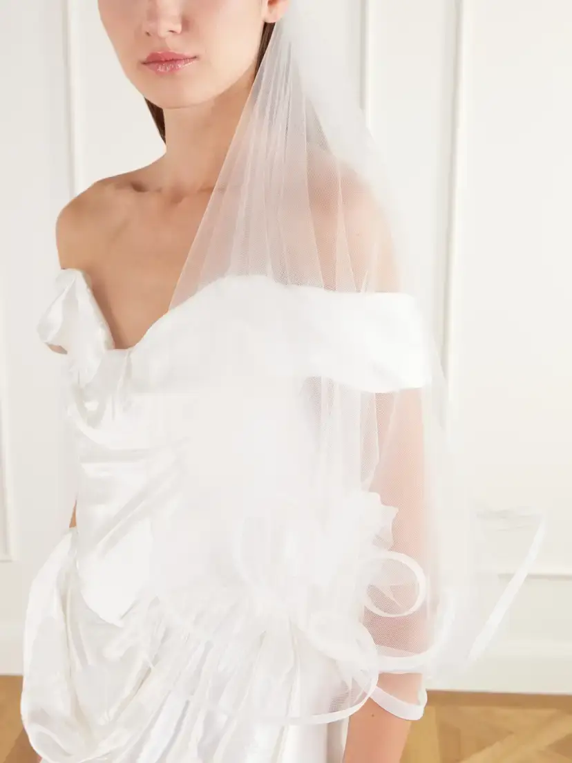 Vivienne Westwood Horsehair-trimmed Silk-tulle Veil | Thumbnail 3 Vivienne Westwood Horsehair-trimmed Silk-tulle Veil | Thumbnail 3