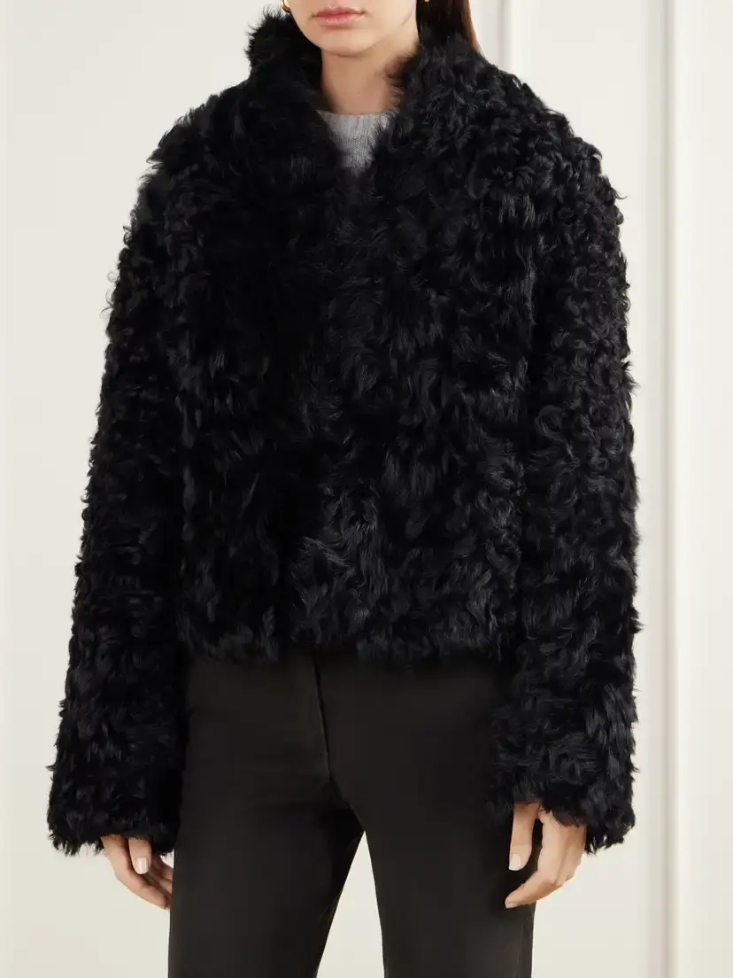 ARMA Mooney Reversible Shearling And Leather Jacket - Black | Thumbnail 3 ARMA Mooney Reversible Shearling And Leather Jacket - Black | Thumbnail 3