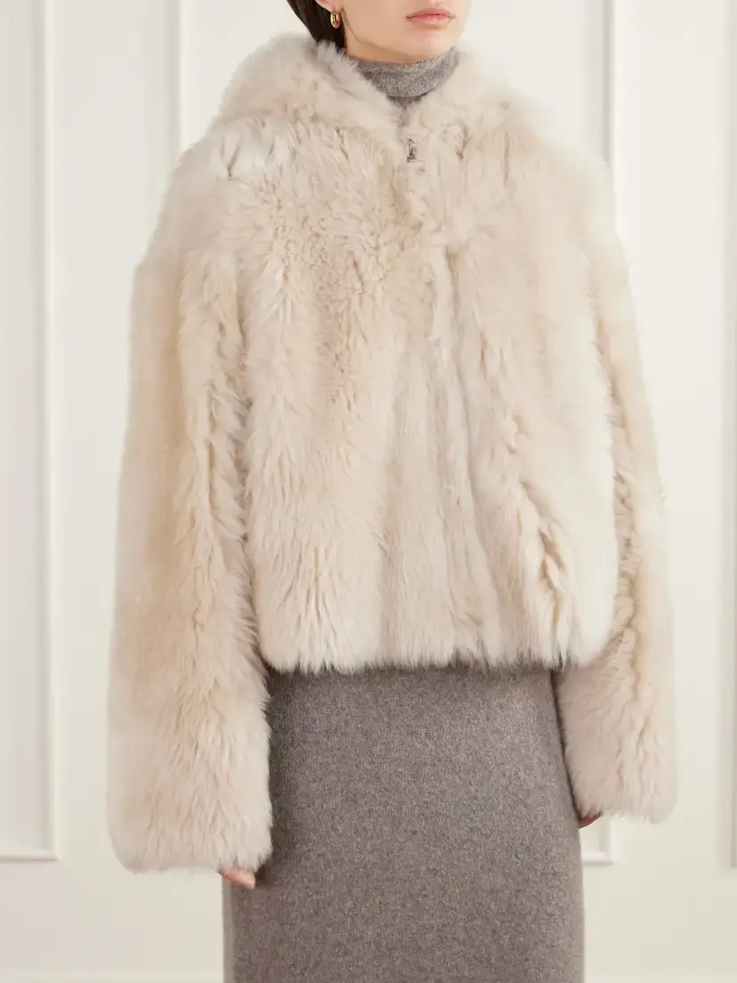 ARMA Bianca Hooded Shearling Jacket | Thumbnail 3 ARMA Bianca Hooded Shearling Jacket | Thumbnail 3