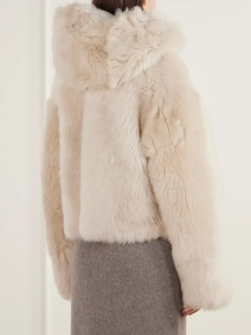 ARMA Bianca Hooded Shearling Jacket | Thumbnail 4 ARMA Bianca Hooded Shearling Jacket | Thumbnail 4