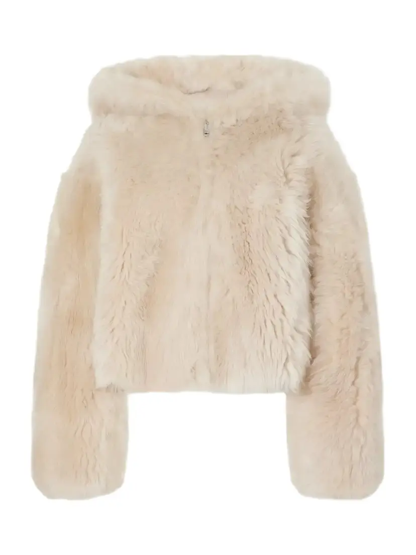 ARMA Bianca Hooded Shearling Jacket