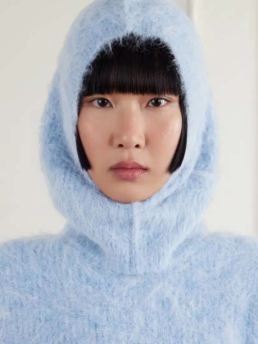 We Norwegians Myrull Brushed Ribbed Alpaca-blend Balaclava | Thumbnail 2 We Norwegians Myrull Brushed Ribbed Alpaca-blend Balaclava | Thumbnail 2