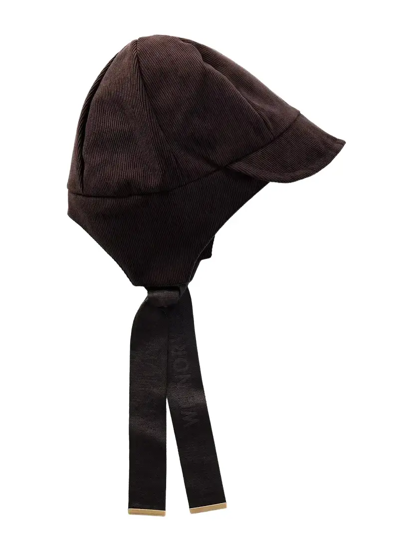 We Norwegians Britt Padded Webbing-trimmed Corduroy Hat