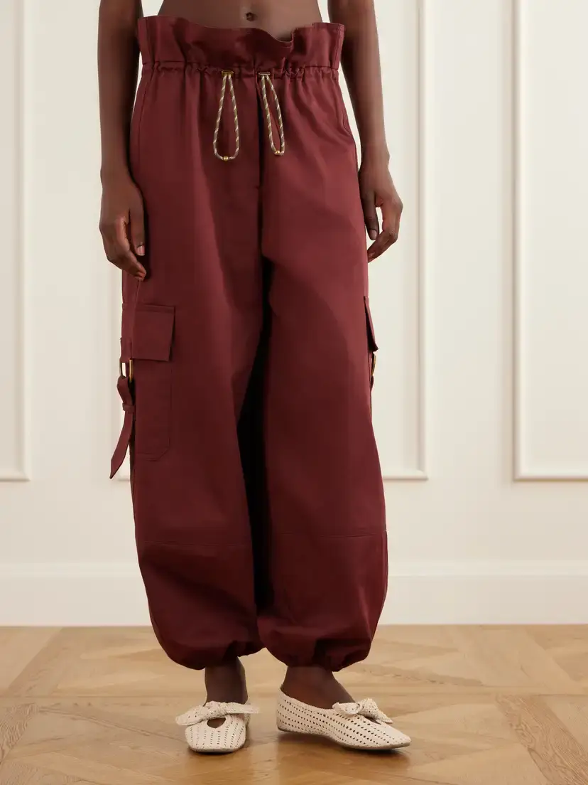 Zimmermann Clash Cotton-drill Tapered Cargo Pants | Thumbnail 3 Zimmermann Clash Cotton-drill Tapered Cargo Pants | Thumbnail 3