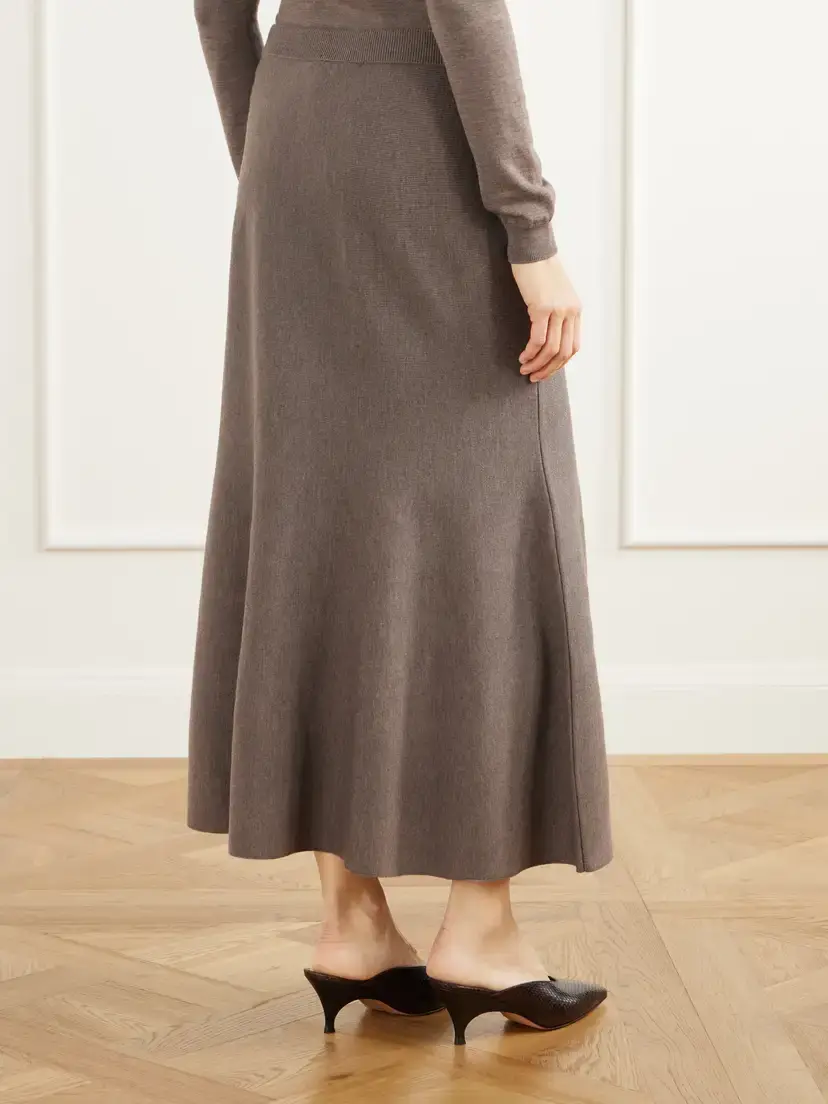Simkhai Atwood Wool Knitted Midi Skirt | Thumbnail 4 Simkhai Atwood Wool Knitted Midi Skirt | Thumbnail 4