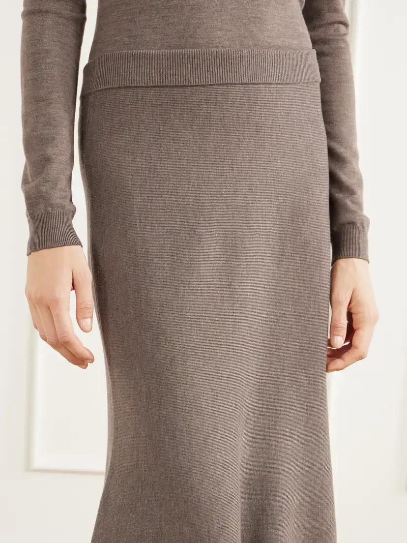 Simkhai Atwood Wool Knitted Midi Skirt | Thumbnail 5 Simkhai Atwood Wool Knitted Midi Skirt | Thumbnail 5