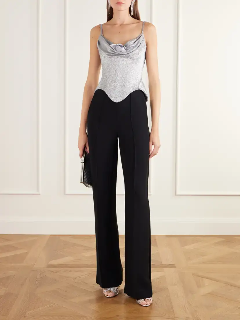 Wiederhoeft Valerie Bead-embellished Satin Top | Thumbnail 2 Wiederhoeft Valerie Bead-embellished Satin Top | Thumbnail 2