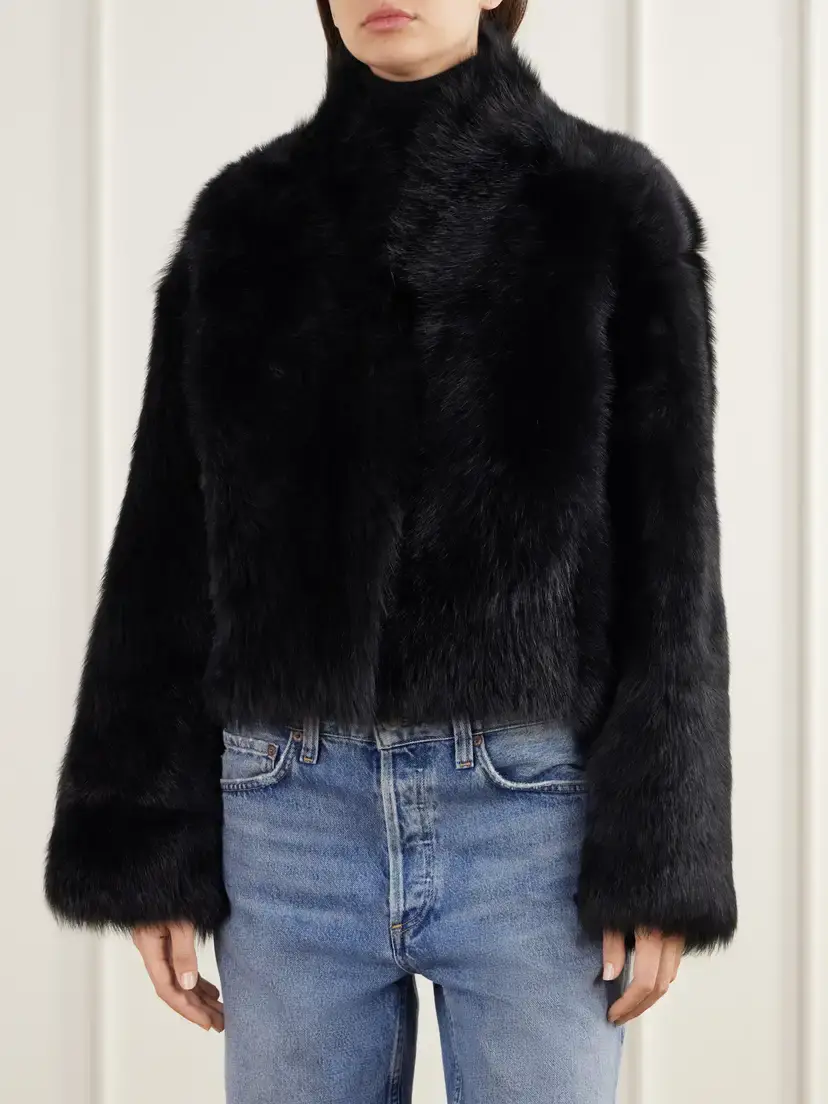 ARMA Mooney Reversible Shearling And Leather Jacket - Black | Thumbnail 3 ARMA Mooney Reversible Shearling And Leather Jacket - Black | Thumbnail 3