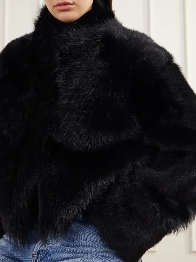 ARMA Mooney Reversible Shearling And Leather Jacket - Black | Thumbnail 5 ARMA Mooney Reversible Shearling And Leather Jacket - Black | Thumbnail 5