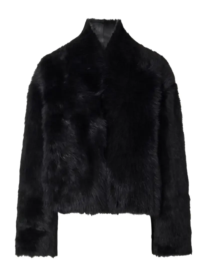 Mooney Reversible Shearling And Leather Jacket - Black Mooney Reversible Shearling And Leather Jacket - Black