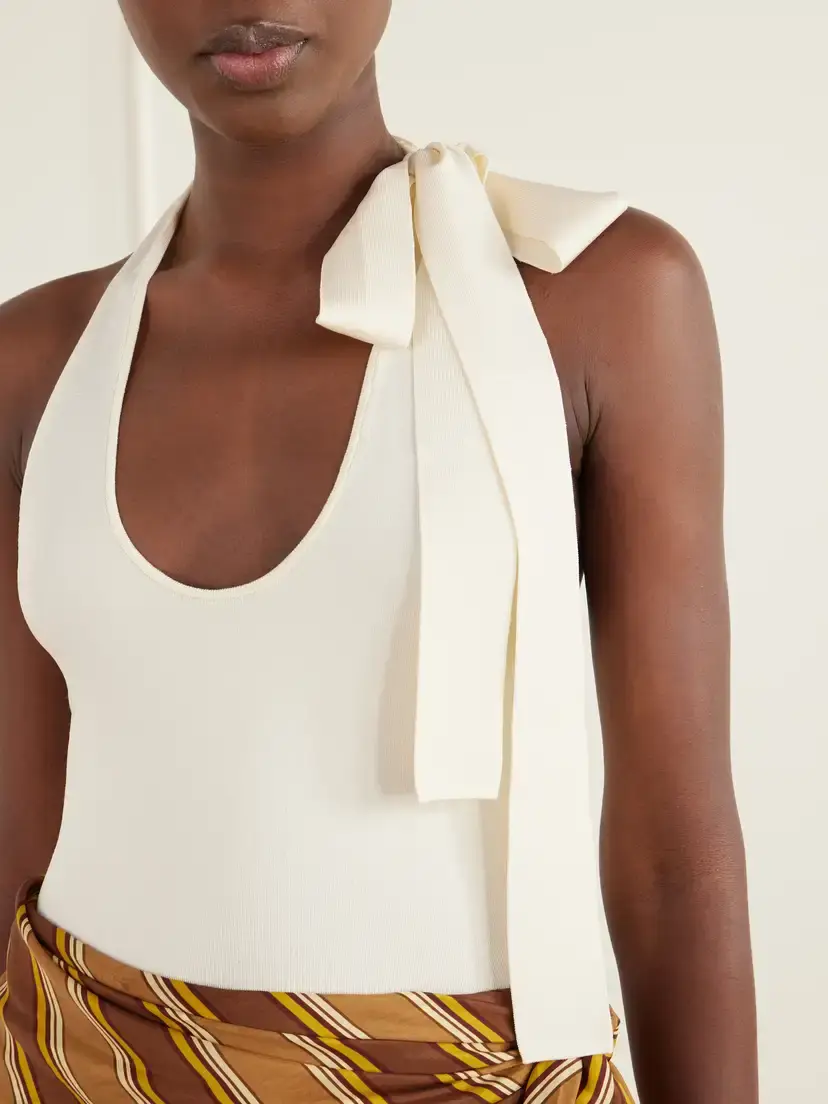 Zimmermann Fairlight Jersey Halterneck Top | Thumbnail 5 Zimmermann Fairlight Jersey Halterneck Top | Thumbnail 5
