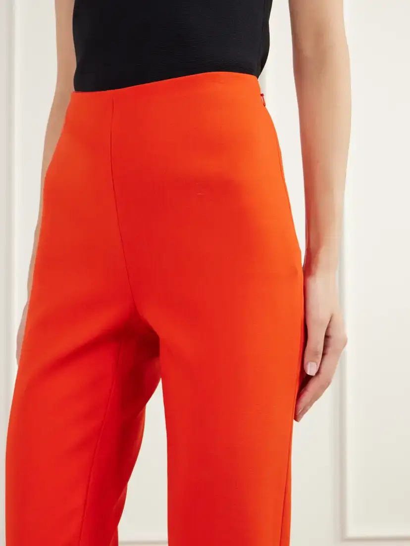 Carolina Herrera Stretch-wool Woven Slim-leg Pants | Thumbnail 5
