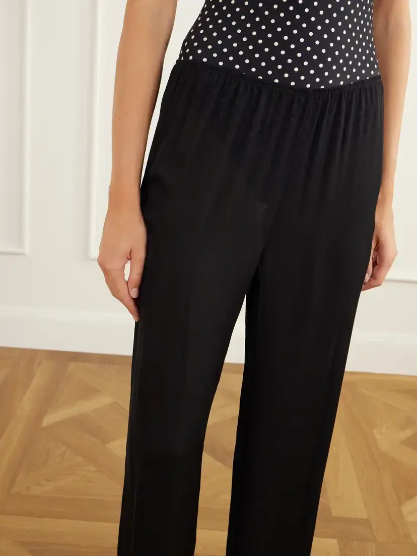 Nili Lotan Marlow Cotton-blend Chiffon Wide-leg Pants | Thumbnail 4 Nili Lotan Marlow Cotton-blend Chiffon Wide-leg Pants | Thumbnail 4