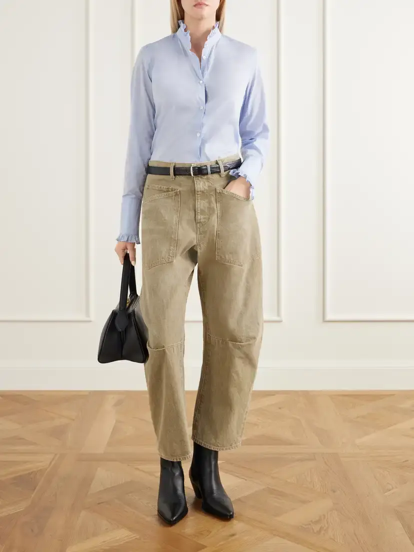 Nili Lotan Shon Mid-rise Wide-leg Jeans | Thumbnail 2 Nili Lotan Shon Mid-rise Wide-leg Jeans | Thumbnail 2