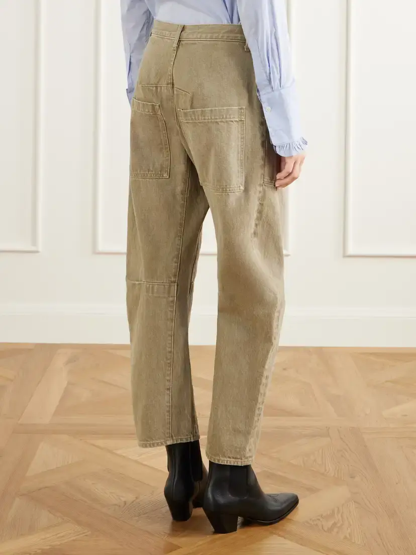 Nili Lotan Shon Mid-rise Wide-leg Jeans | Thumbnail 4 Nili Lotan Shon Mid-rise Wide-leg Jeans | Thumbnail 4