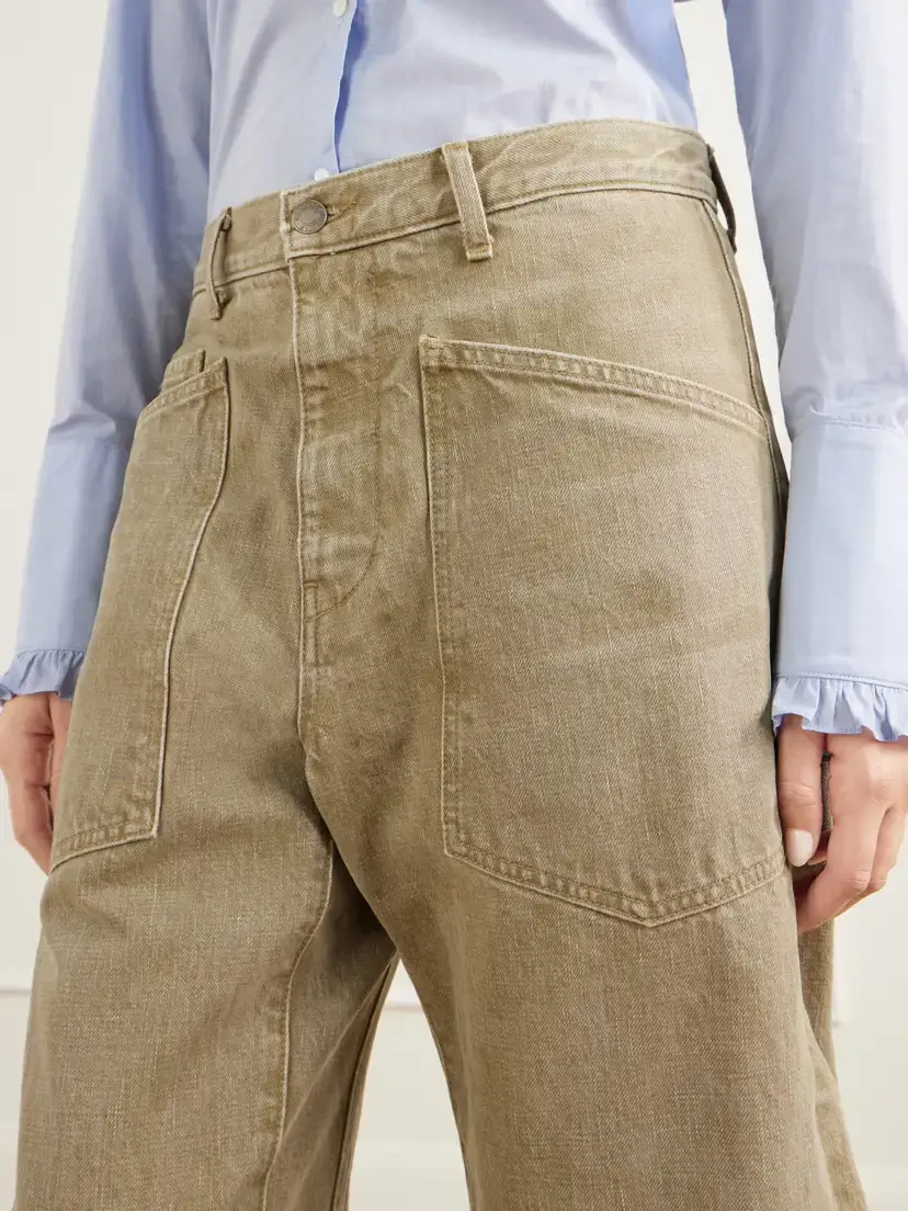 Nili Lotan Shon Mid-rise Wide-leg Jeans | Thumbnail 5 Nili Lotan Shon Mid-rise Wide-leg Jeans | Thumbnail 5