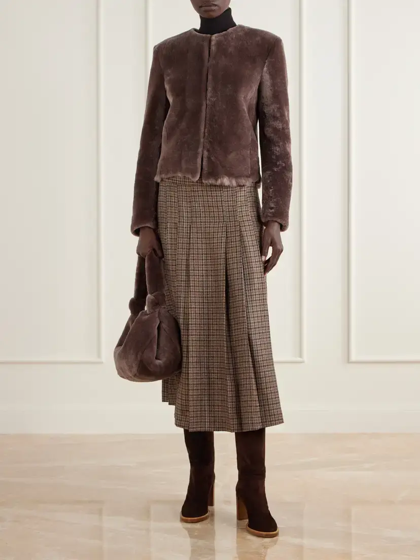 Gabriela Hearst Antonia Shearling Top-handle Bag | Thumbnail 3 Gabriela Hearst Antonia Shearling Top-handle Bag | Thumbnail 3