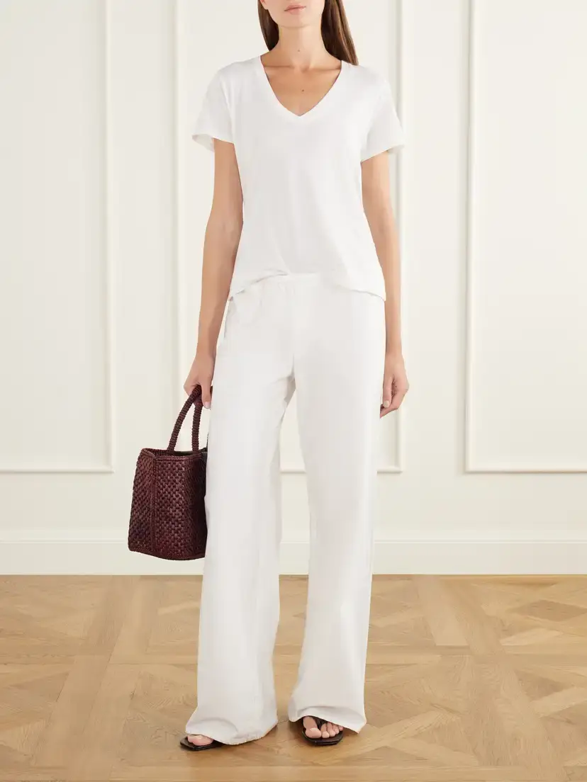 Nili Lotan Marlow Cotton-blend Poplin Wide-leg Pants | Thumbnail 2 Nili Lotan Marlow Cotton-blend Poplin Wide-leg Pants | Thumbnail 2