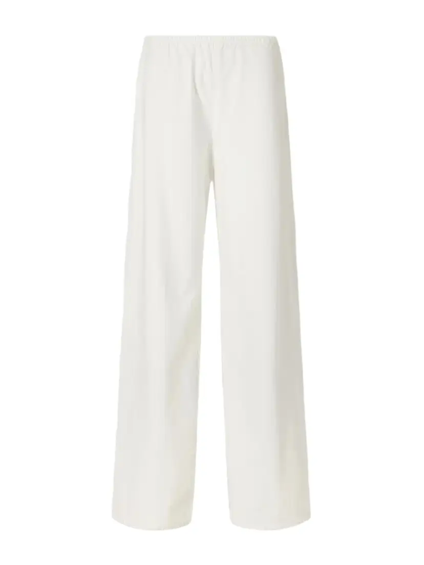 Marlow Cotton-blend Poplin Wide-leg Pants Marlow Cotton-blend Poplin Wide-leg Pants